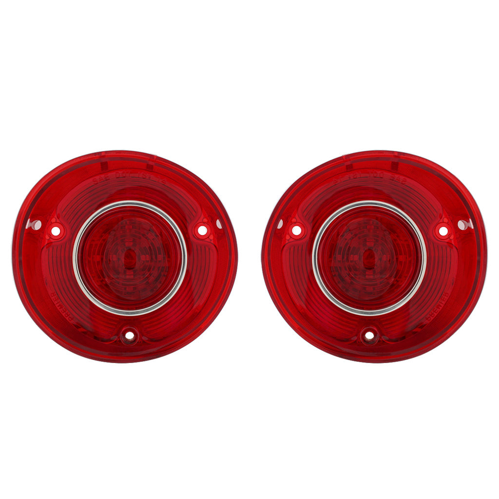 1972 Chevy Chevelle SS/Malibu LED Tail Light with Stainless Steel Trim