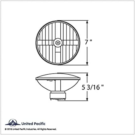 7" Crystal Clear Headlight with Glass Lens