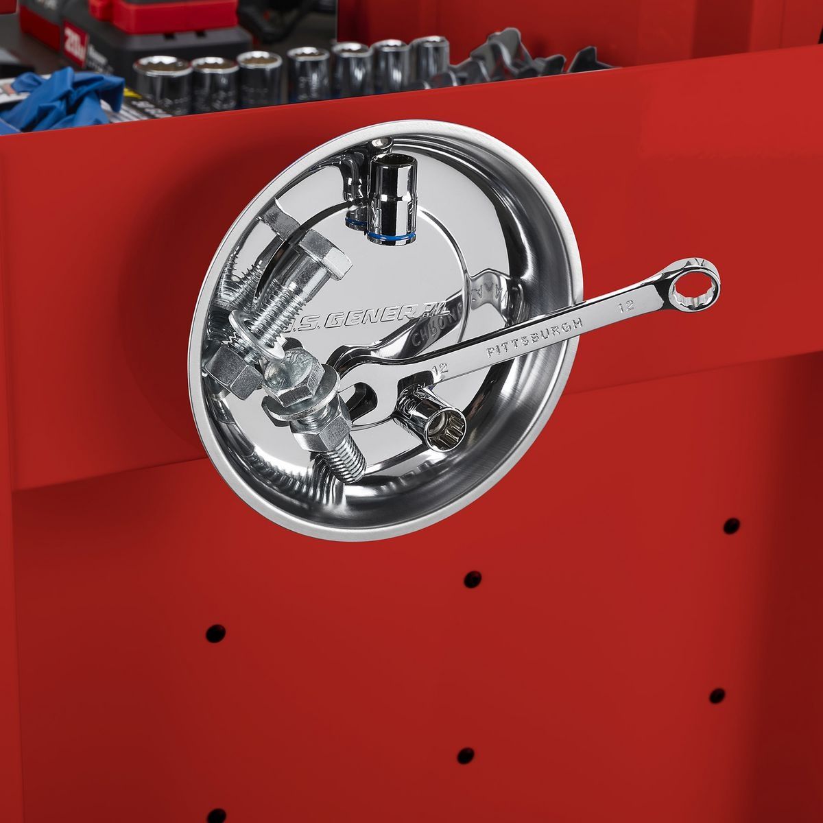 6" ROUND MAGNETIC PARTS HOLDER