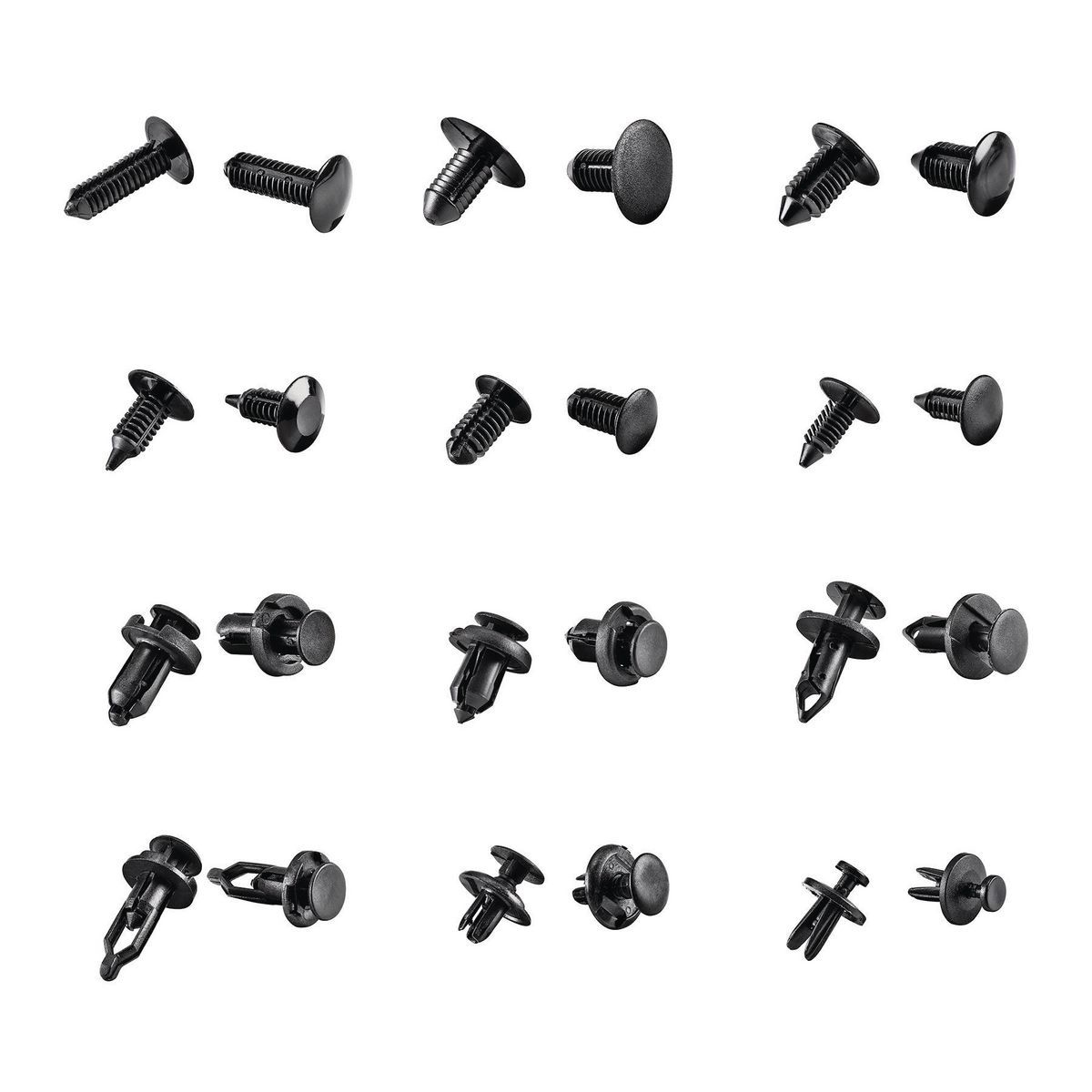 240 AUTOMOTIVE PLASTIC FASTENERS KIT