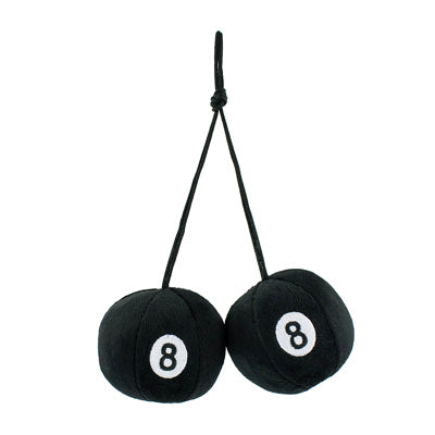 3" Round Fuzzy 8-Ball