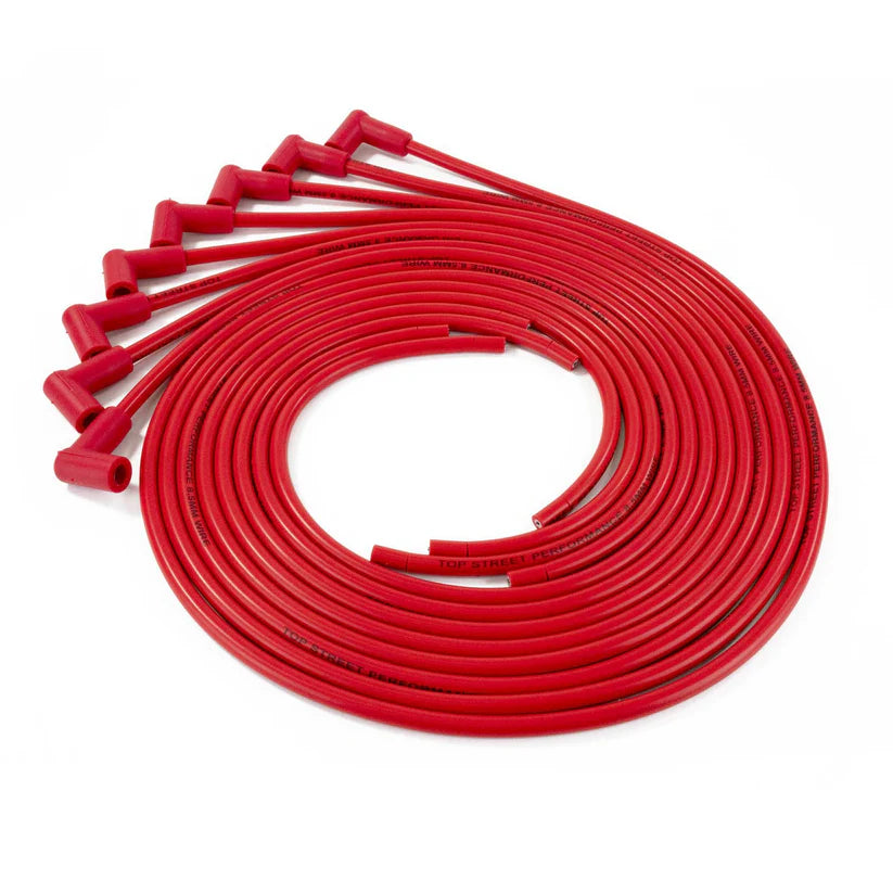 Straight 135 Degree 8.5 MM Universal Spark Plug Wires Cut-to-Fit