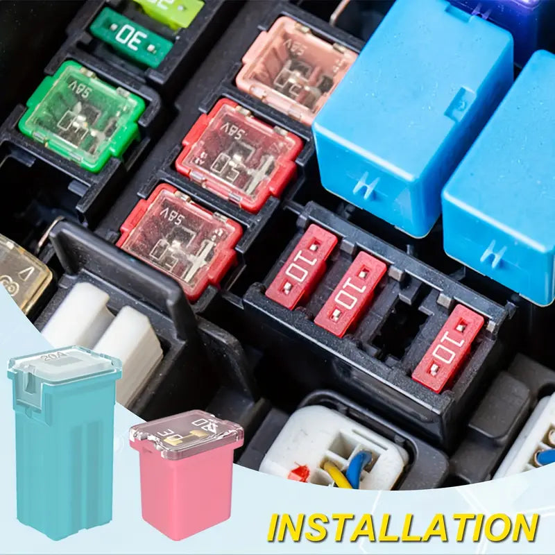 Assortment of Box Shaped Fuse Kit - Combo Low and Tall/Std Profile