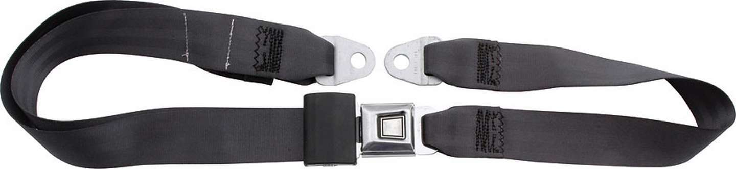 Brushed Aluminum Push Button Seat Belt