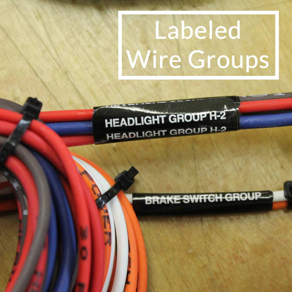 14 Circuit Kwik Wire VW Wire Harness