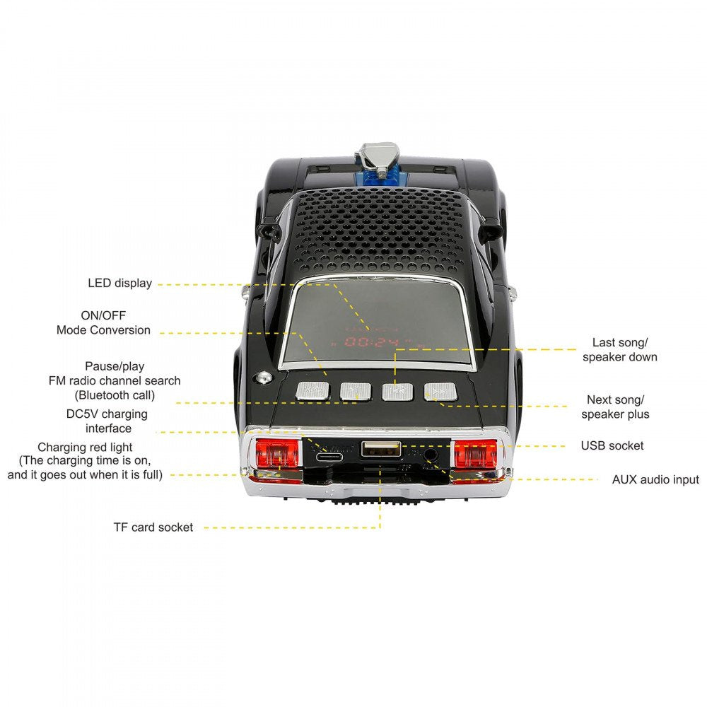 1968 Charger Vintage Car Bluetooth Speaker