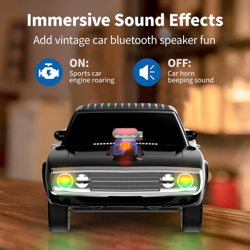 1968 Charger Vintage Car Bluetooth Speaker