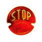 1928-31 Ford Model A Glass "STOP" Script Tail Light Glass Lens