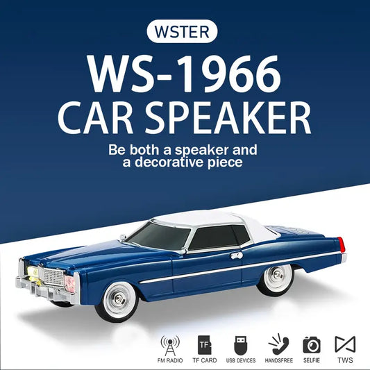 1966 Cadillac Vintage Car Bluetooth Speaker