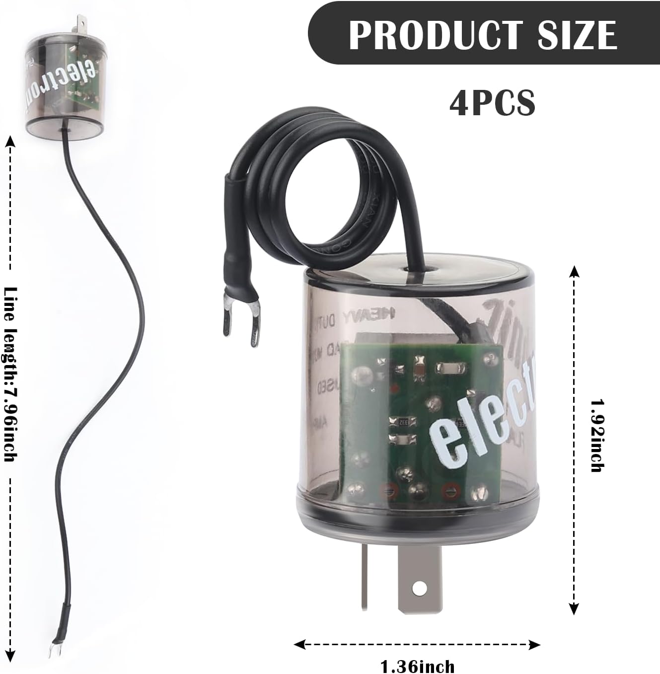 Relay Flasher with Ground Wire