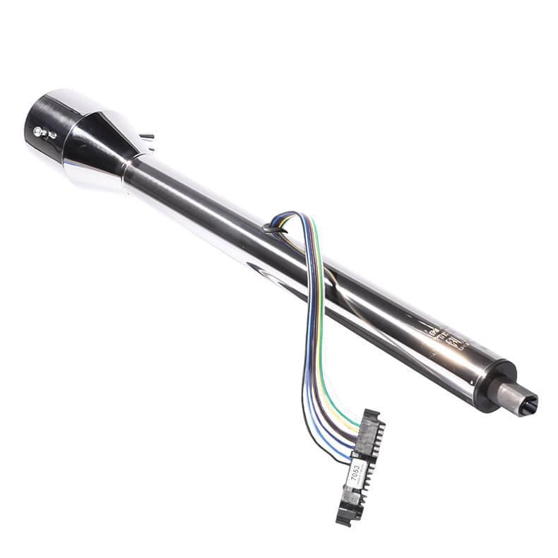 28" SS Polished Floor Shift Tilt Column