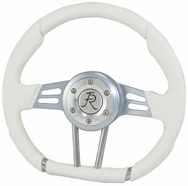 "D" Shaped Italian Leather Steering Wheel