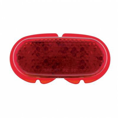 1942-48 FORD CAR 40 LED TAIL LIGHTS - RED LED/RED LENS