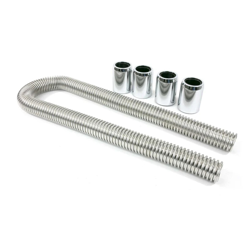 48" Stainless Steel Radiator Hose Kit
