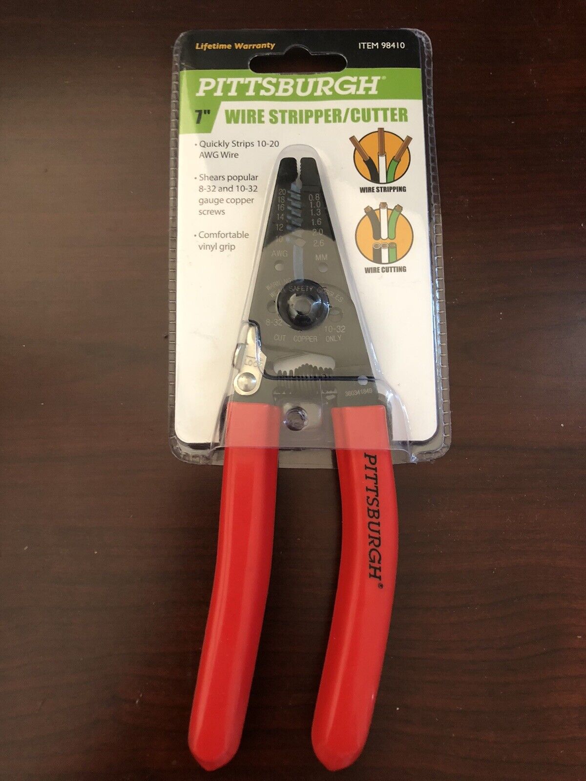 7" Wire Stripper with Cutter