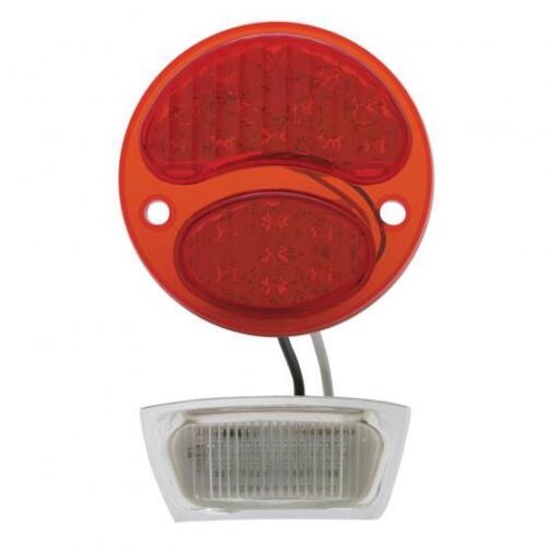 1928-31 Ford Model A LED Tail Light Lens FTL2831LED-L w/Tag Light