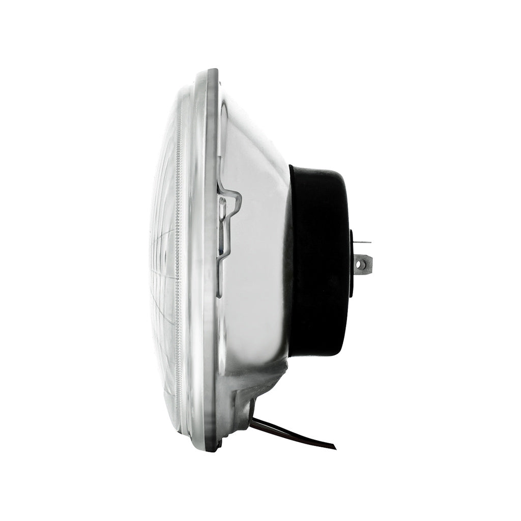 5-3/4" Crystal Halogen Headlight with 5 LED Position Lights