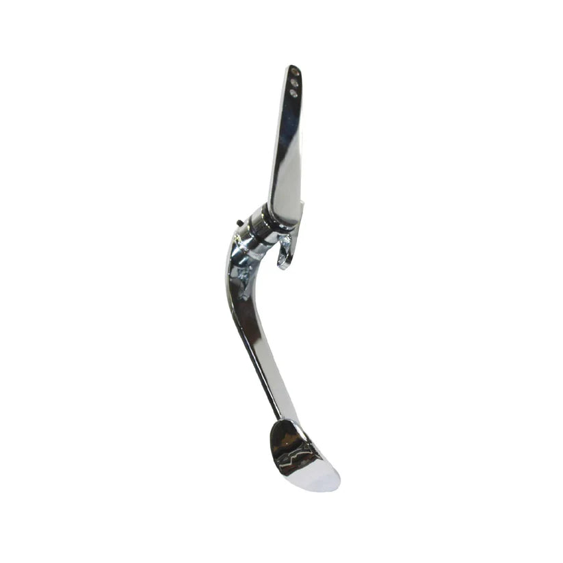 Firewall Mounted Chrome Steel Gas Pedal - Spoon Pedal