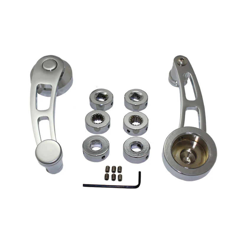 Door & Window Chrome Aluminum Handles