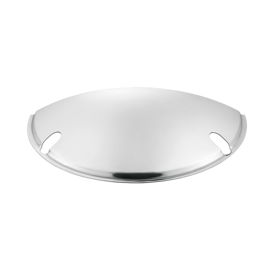 5-3/4" Chrome Half-Moon Shield for Headlights