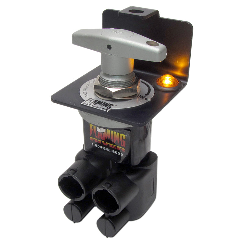 HD Amp Switch w/LED Indicator & Terminal Covers and Lock-Out Bracket