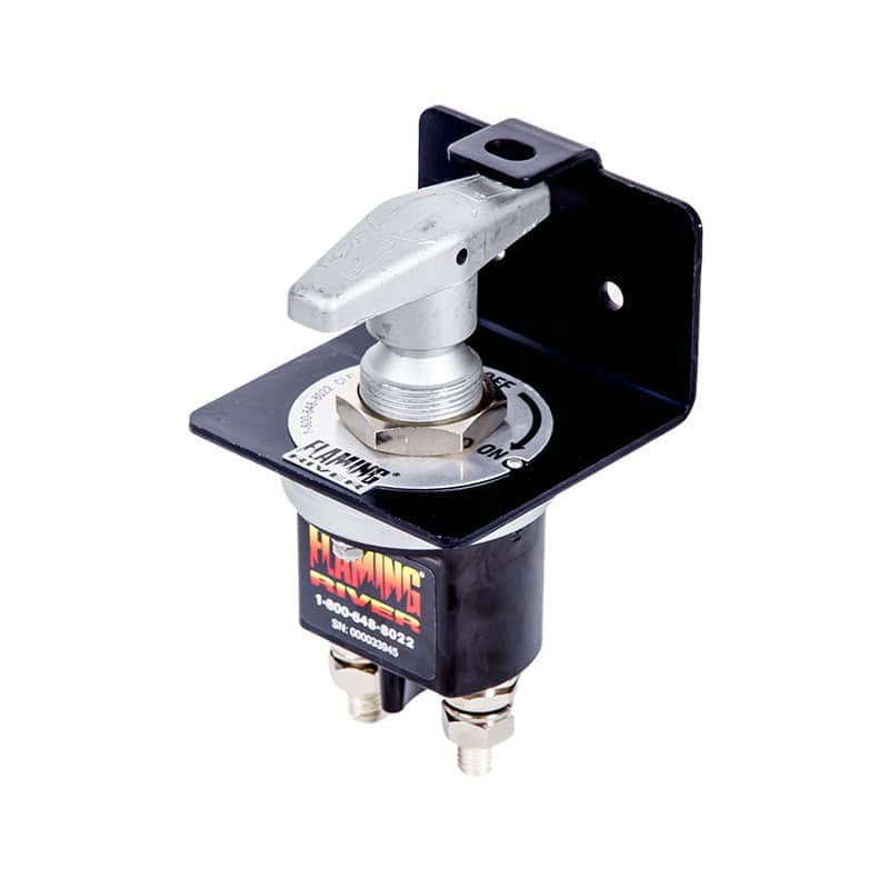 HD Amp Switch with Terminal Covers and Lock-Out Bracket