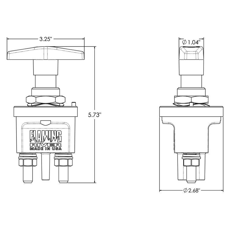 Big Switch 500 with Lock-Out Bracket and LED Indicator
