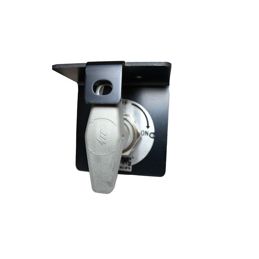 HD Amp Switch with Terminal Covers and Lock-Out Bracket