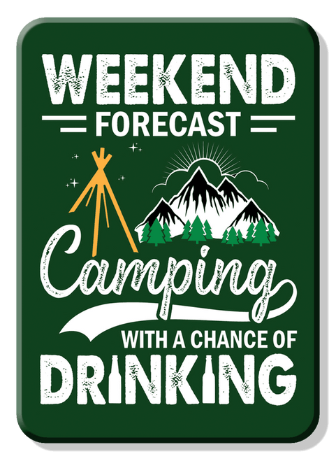 Cabin/Camping American Made Magnets