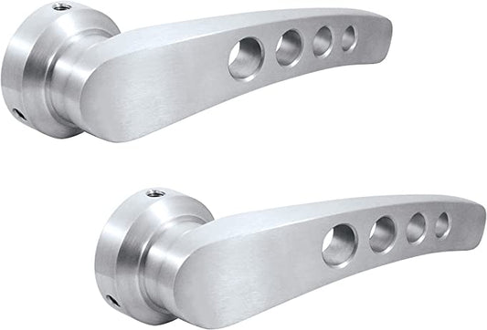 2 Pk. Milled Billet Aluminum Door Handles