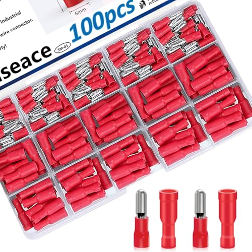 160 Bullet Connectors - Female & Male Wire Connectors 22-10AWG