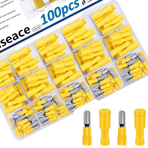 160 Bullet Connectors - Female & Male Wire Connectors 22-10AWG