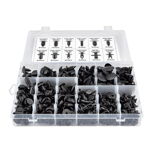 240 AUTOMOTIVE PLASTIC FASTENERS KIT
