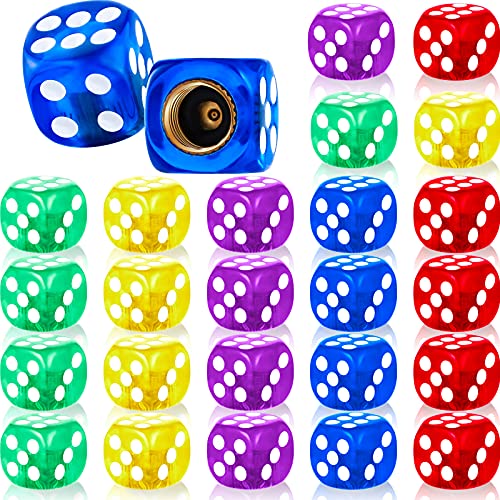 Pearl Acrylic Valve Stem Dice