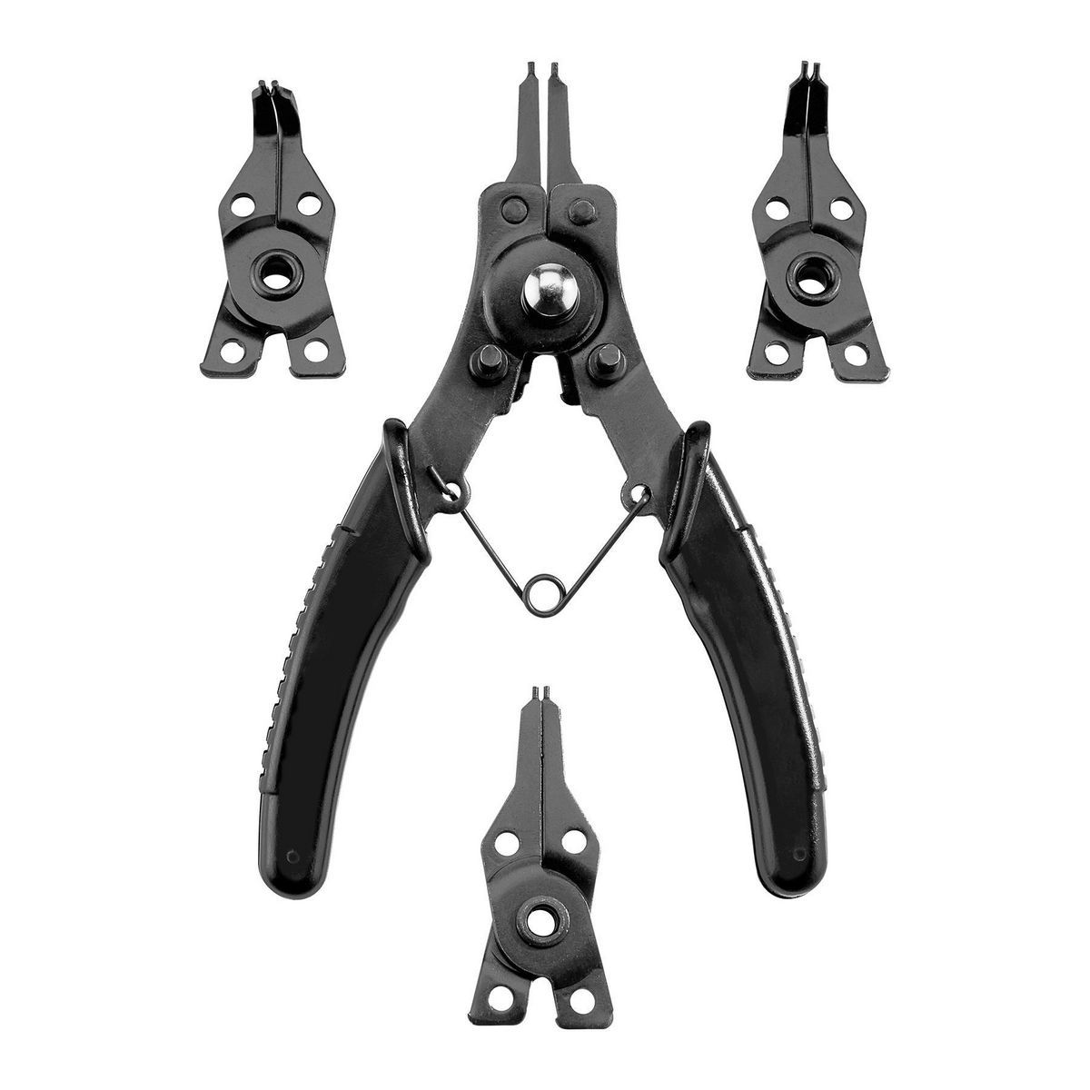 SNAP RING PLIERS WITH INTERCHANGEABLE HEADS 63845