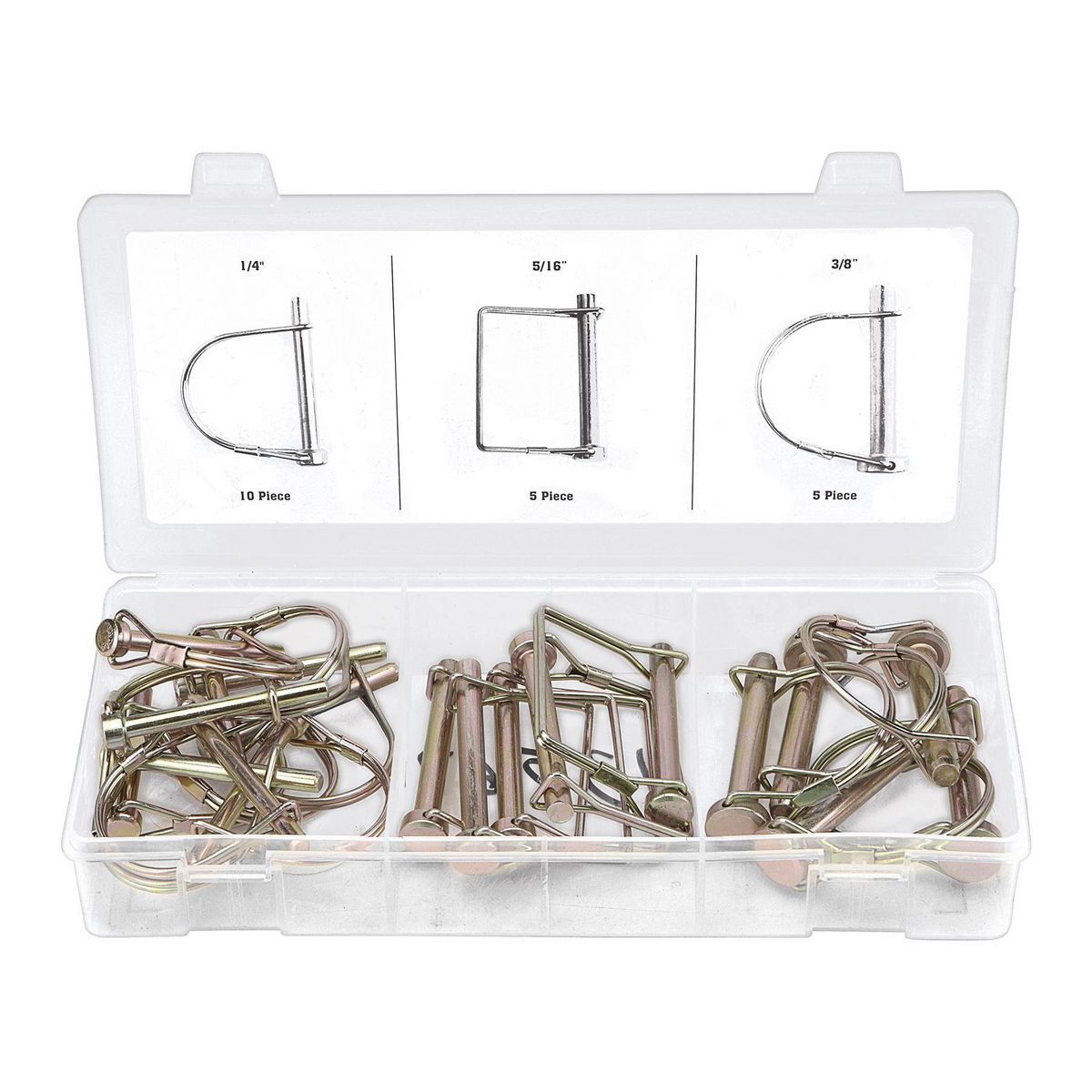20 PC PTO PIN ASSORTMENT