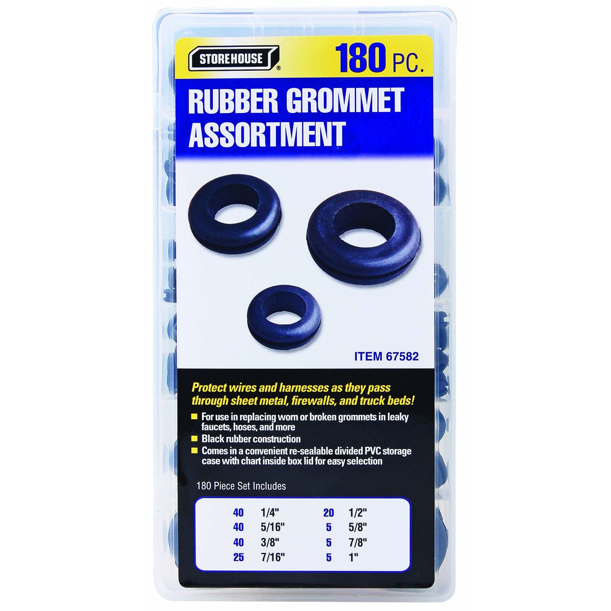180 PC GROMMET ASSORTMENT