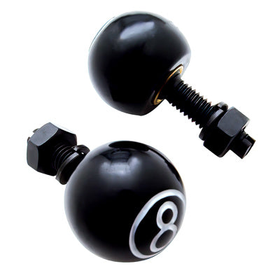 2-Pack "8" Ball License Plate Fasteners
