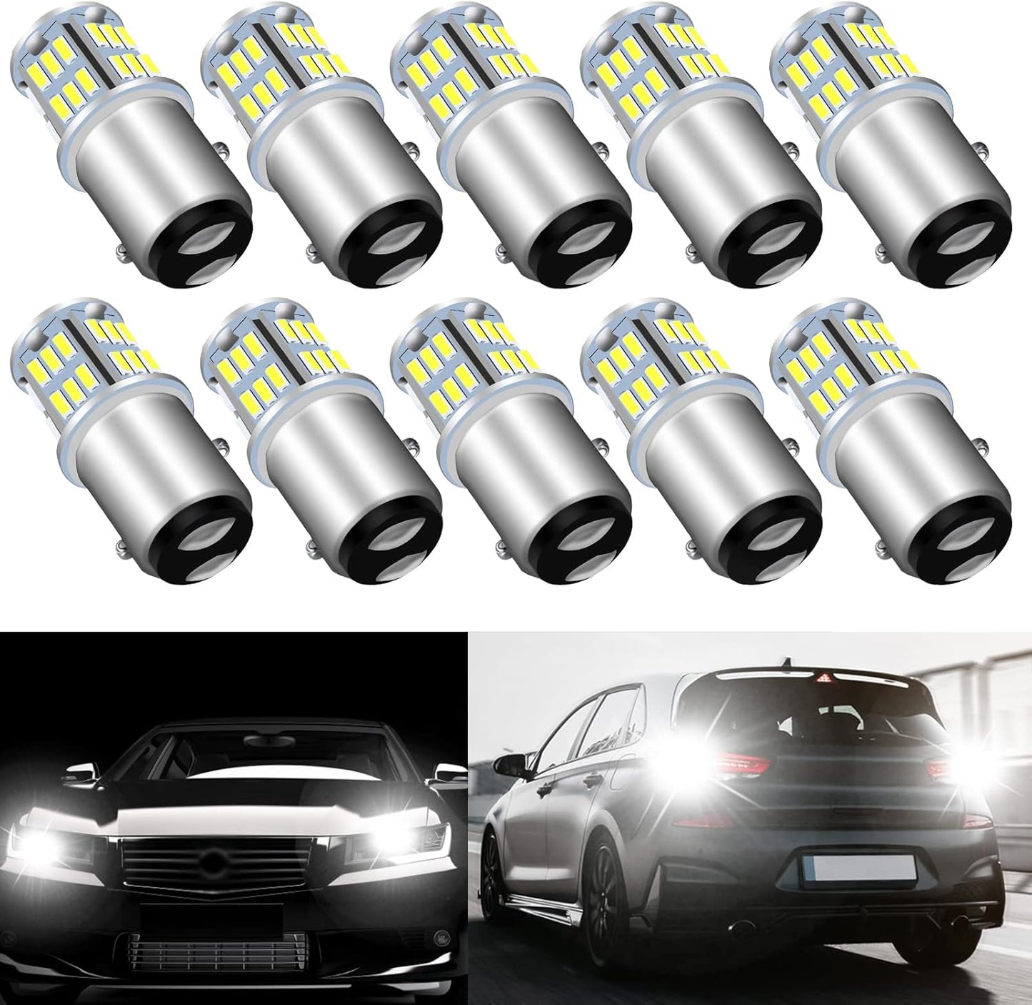 1157 39-SMD LED SUPER BRIGHT WHITE LIGHT BULB