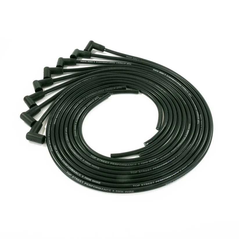 Straight 135 Degree 8.5 MM Universal Spark Plug Wires Cut-to-Fit