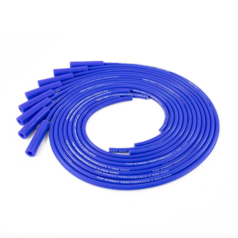 Straight 180 Degree 8.5 MM Universal Spark Plug Wires Cut-to-Fit