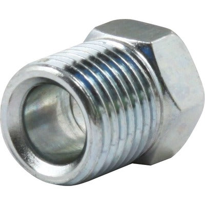 ALL50116 Fitting, Flare Nut, 7/16-24 in Inverted Flare Male, Steel, Zinc Oxide, 1/4 in Hardline, Set of 10