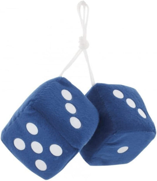 3" X 3" CLASSIC FUZZY DICE