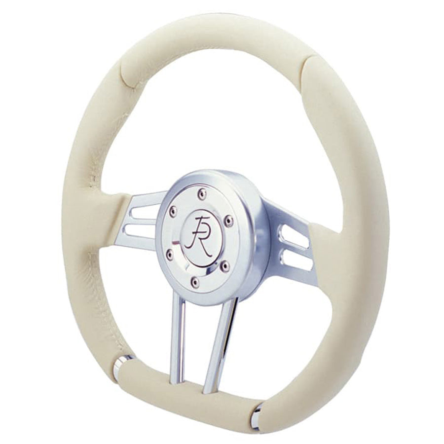 "D" Shaped Italian Leather Steering Wheel