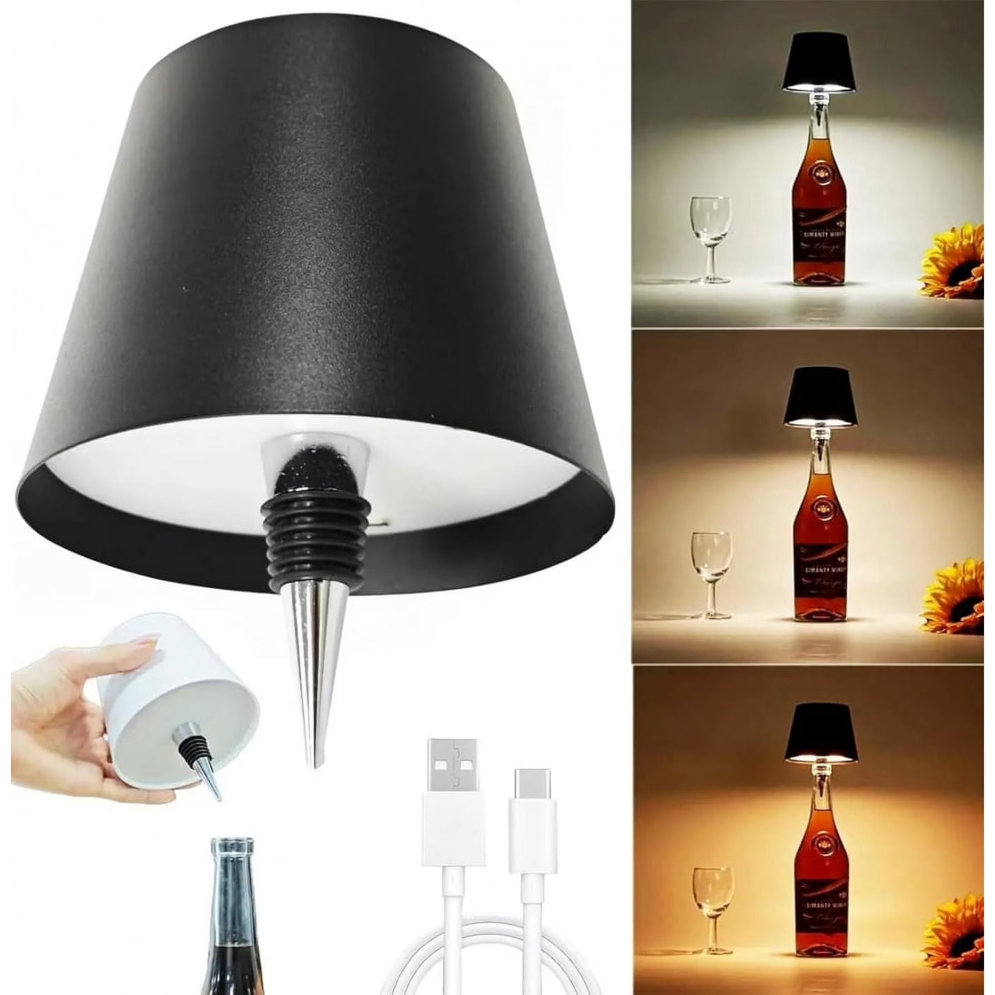 Bottle Lamp Shade