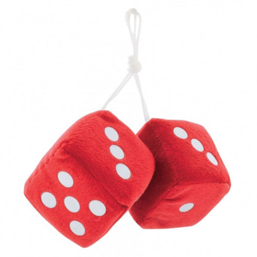 3" X 3" CLASSIC FUZZY DICE