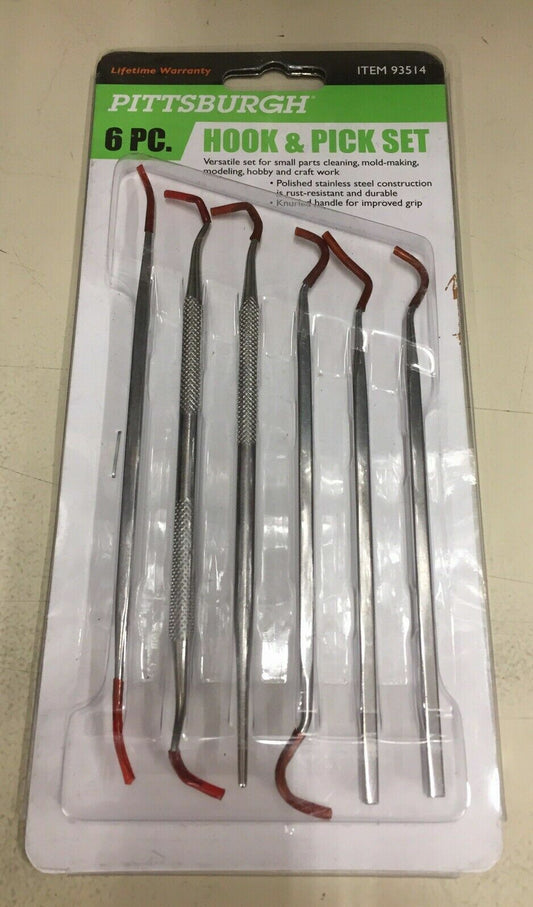 6 PC. PICK AND HOOK SET 93514
