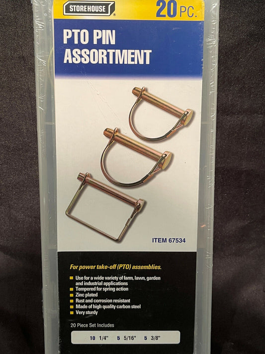 20 PC PTO PIN ASSORTMENT
