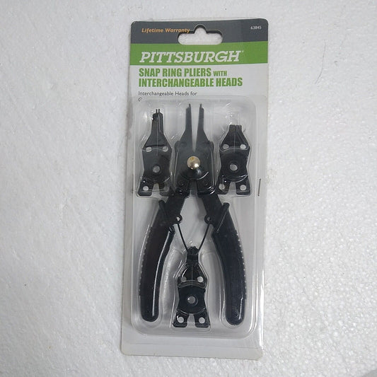 SNAP RING PLIERS WITH INTERCHANGEABLE HEADS 63845