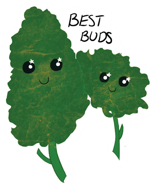 Best Buds Gloss Sticker